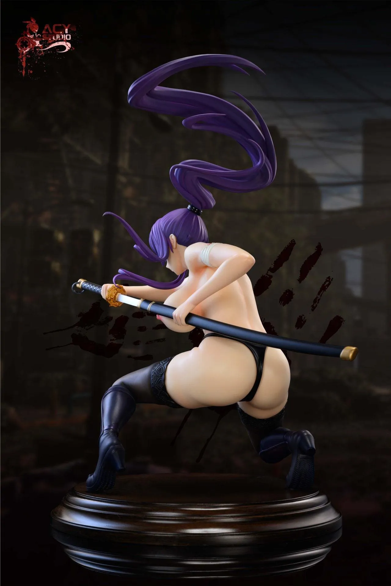1:4 Busujima Saeko Figure Statue