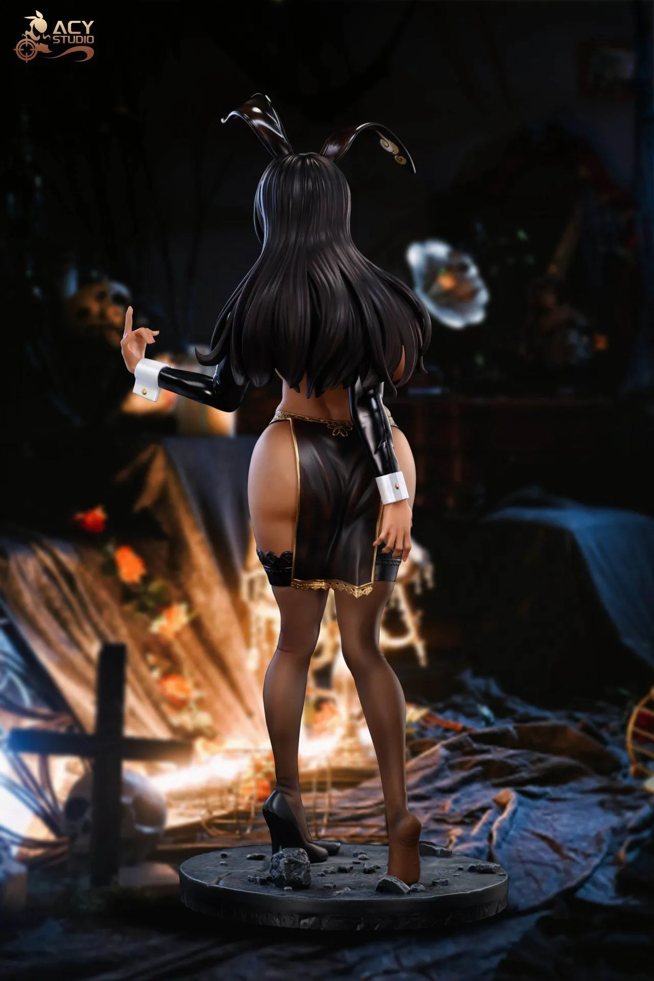 1:4 Busujima Saeko Figure Statue