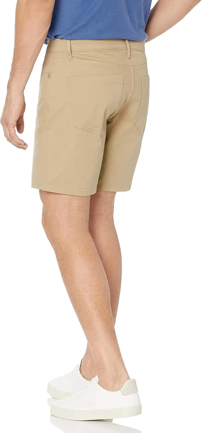 Amazon Essentials Men's Slim-Fit 7" Inseam Stretch 5-Pocket Short