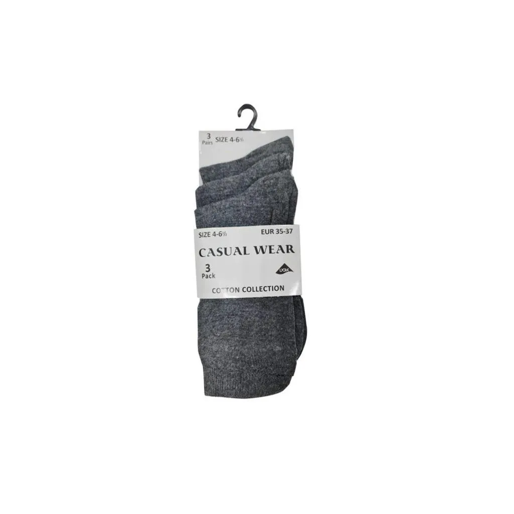 Ankle Socks (Pack of 3)