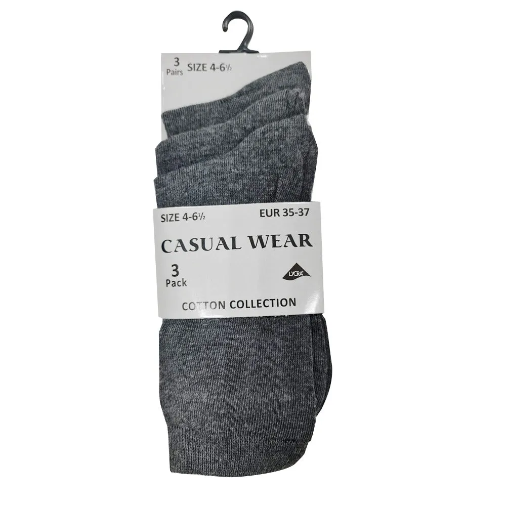 Ankle Socks (Pack of 3)