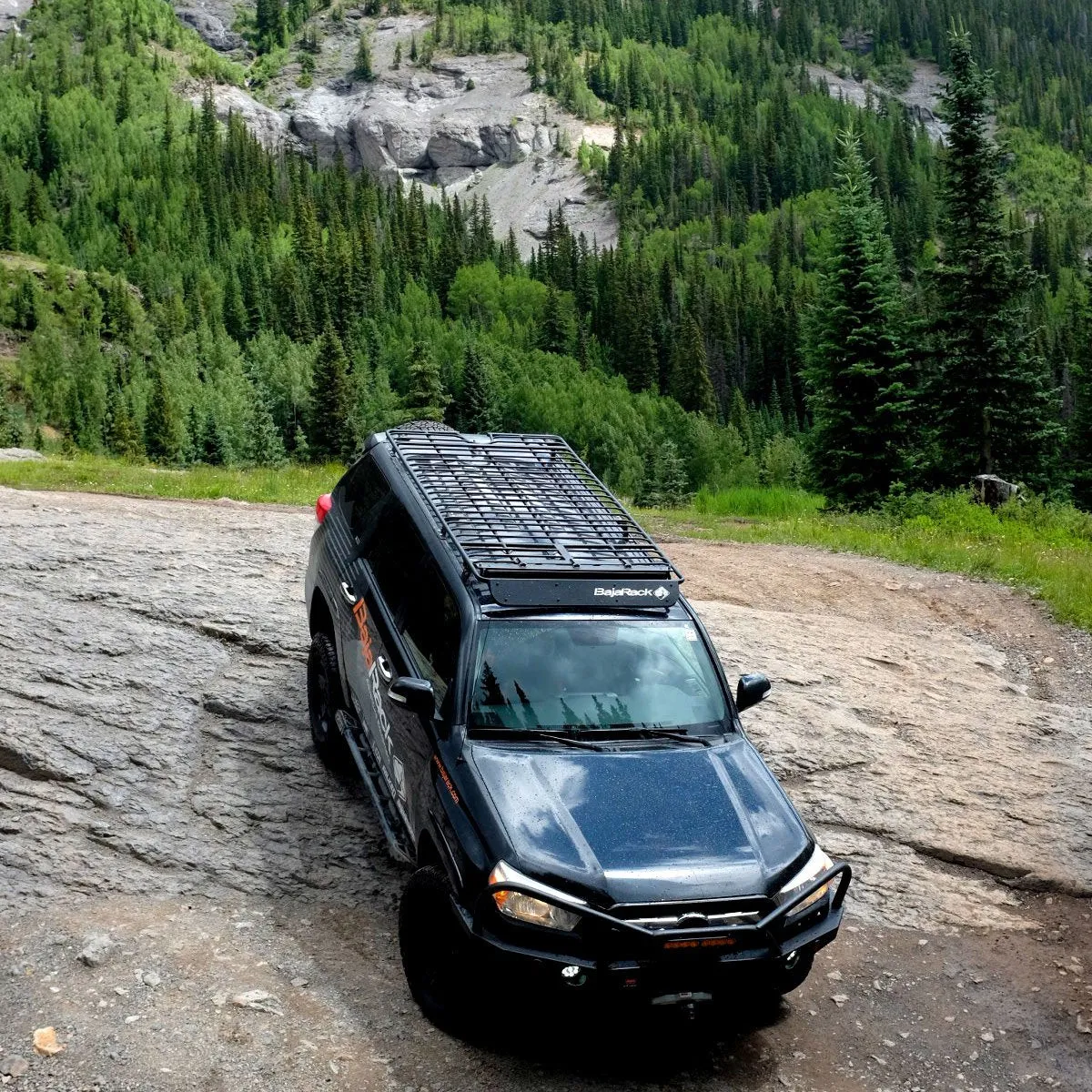 BajaRack Utility Flat Rack With SPY Light System For Toyota 4Runner 2010 