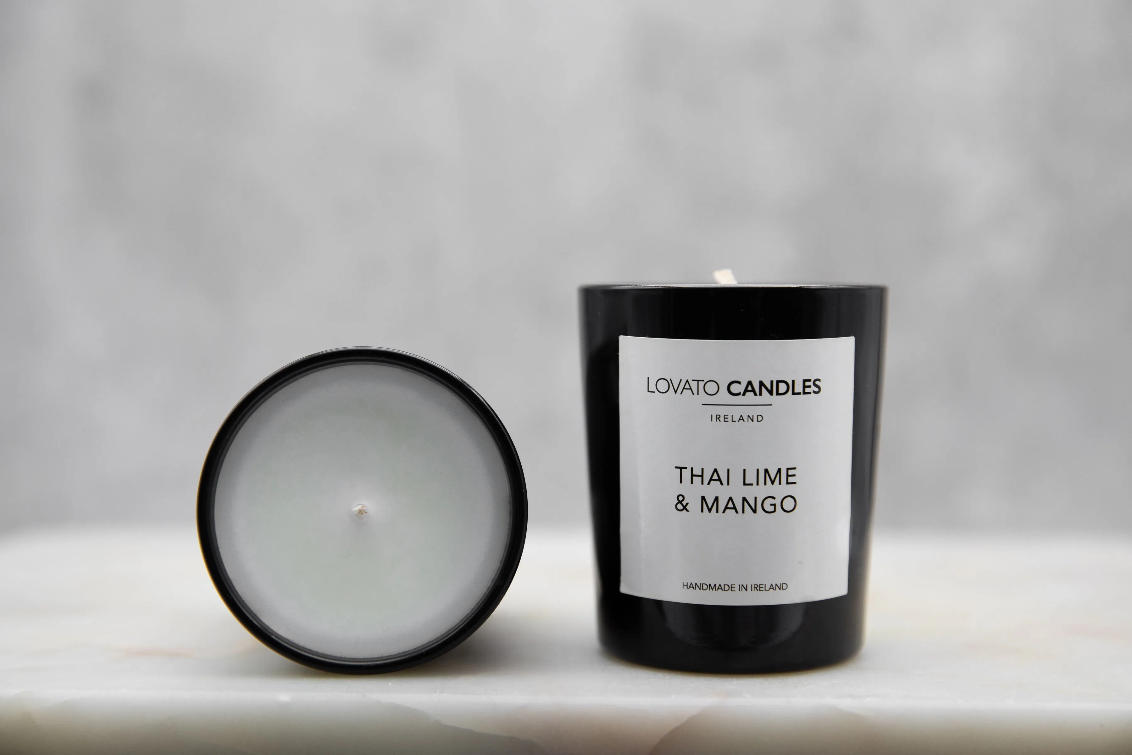 Black Votive Candle - Thai Lime & Mango