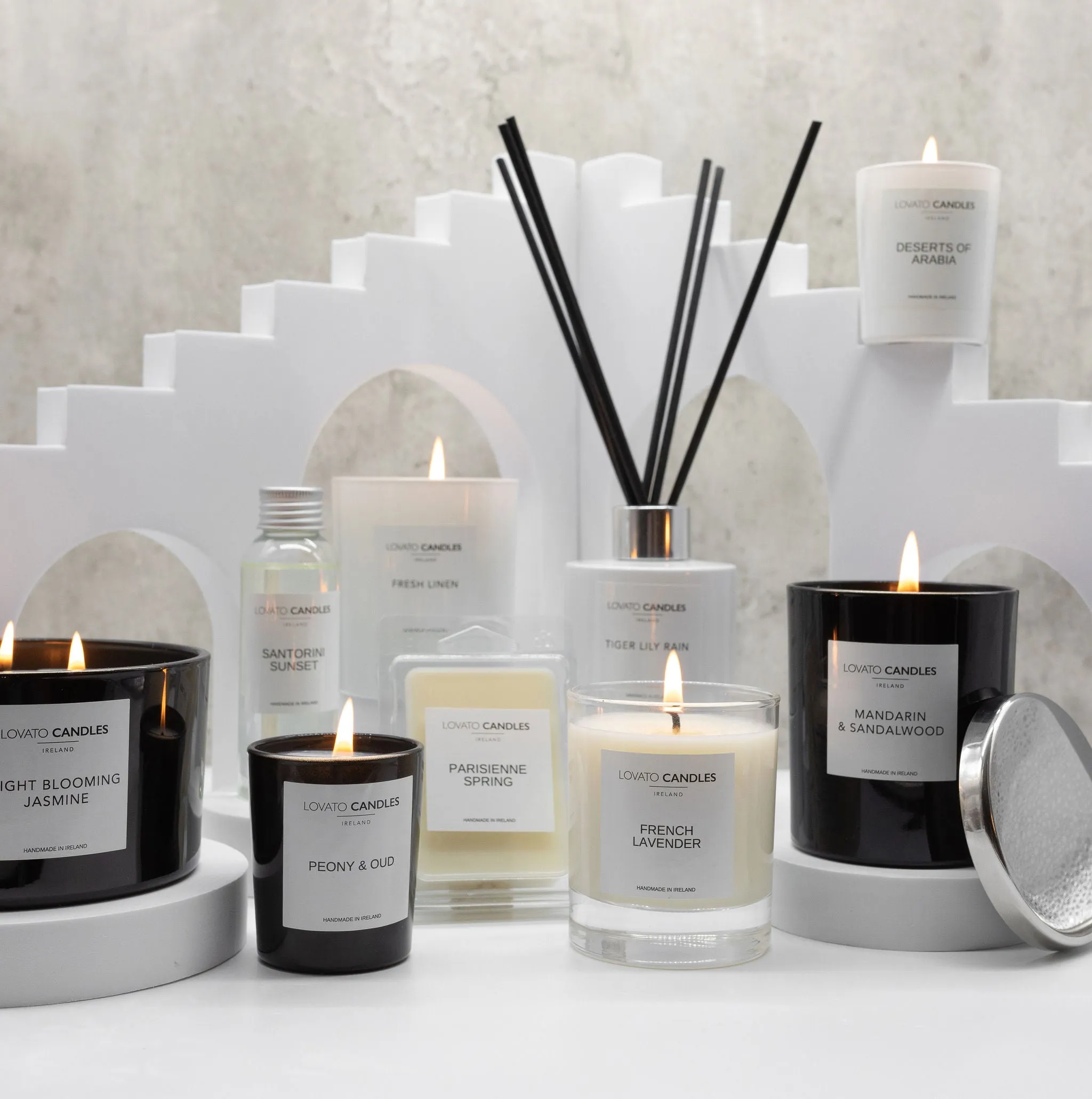 Black Votive Candle - Thai Lime & Mango