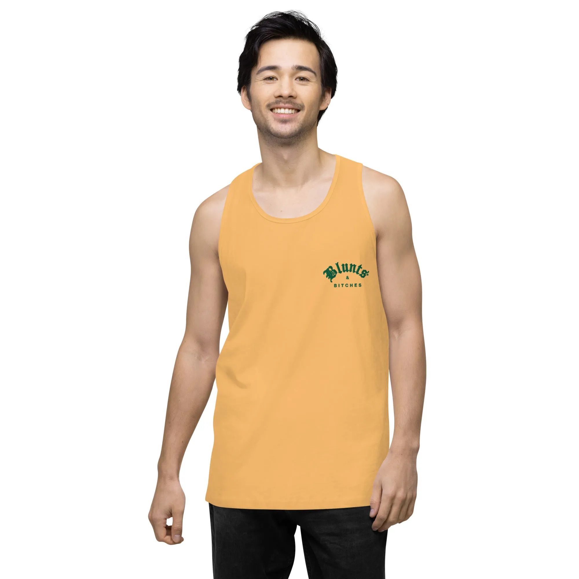BLUNTS & BITCHES EMBROIDERY TANK