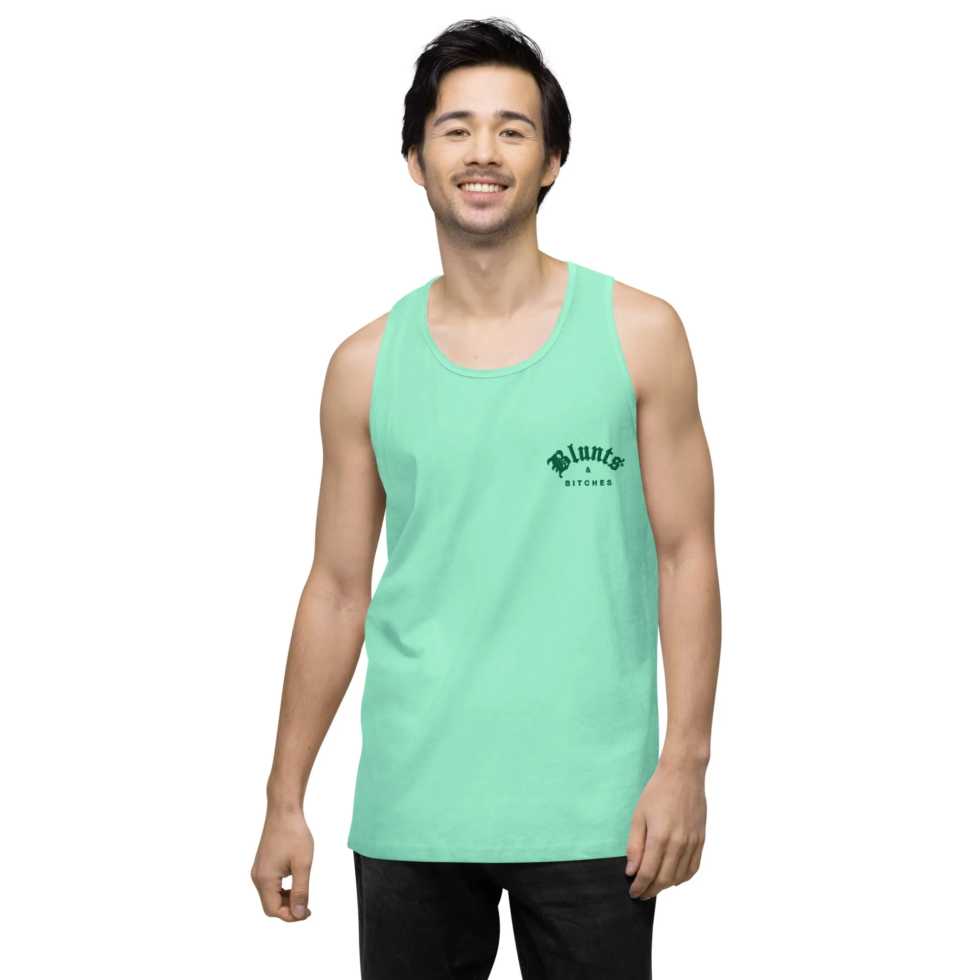 BLUNTS & BITCHES EMBROIDERY TANK