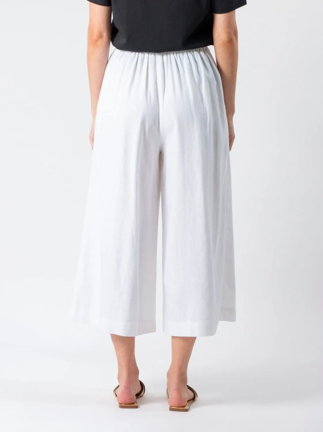 Emmi Linen Pants in White