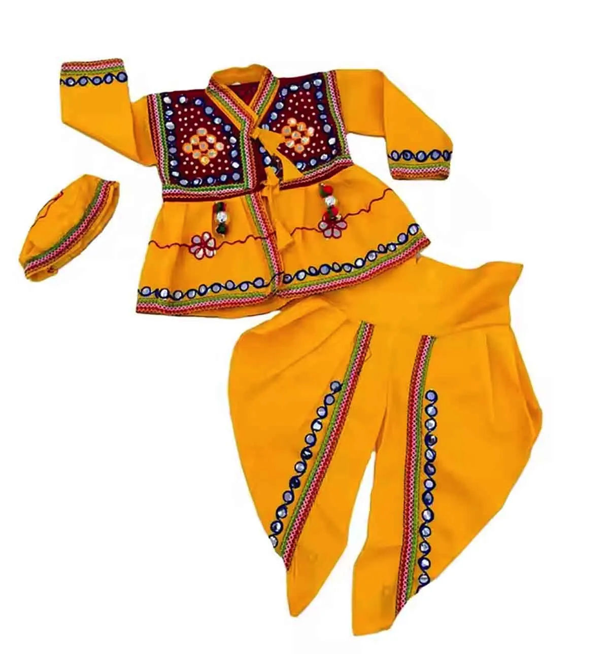 Fancydresswale Gujrati boy dress for boys, Garba dance dress