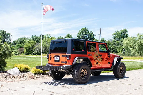 Fishbone Offroad 2018-Current JL Wrangler (2-Door) 2" Hitch Cargo Basket