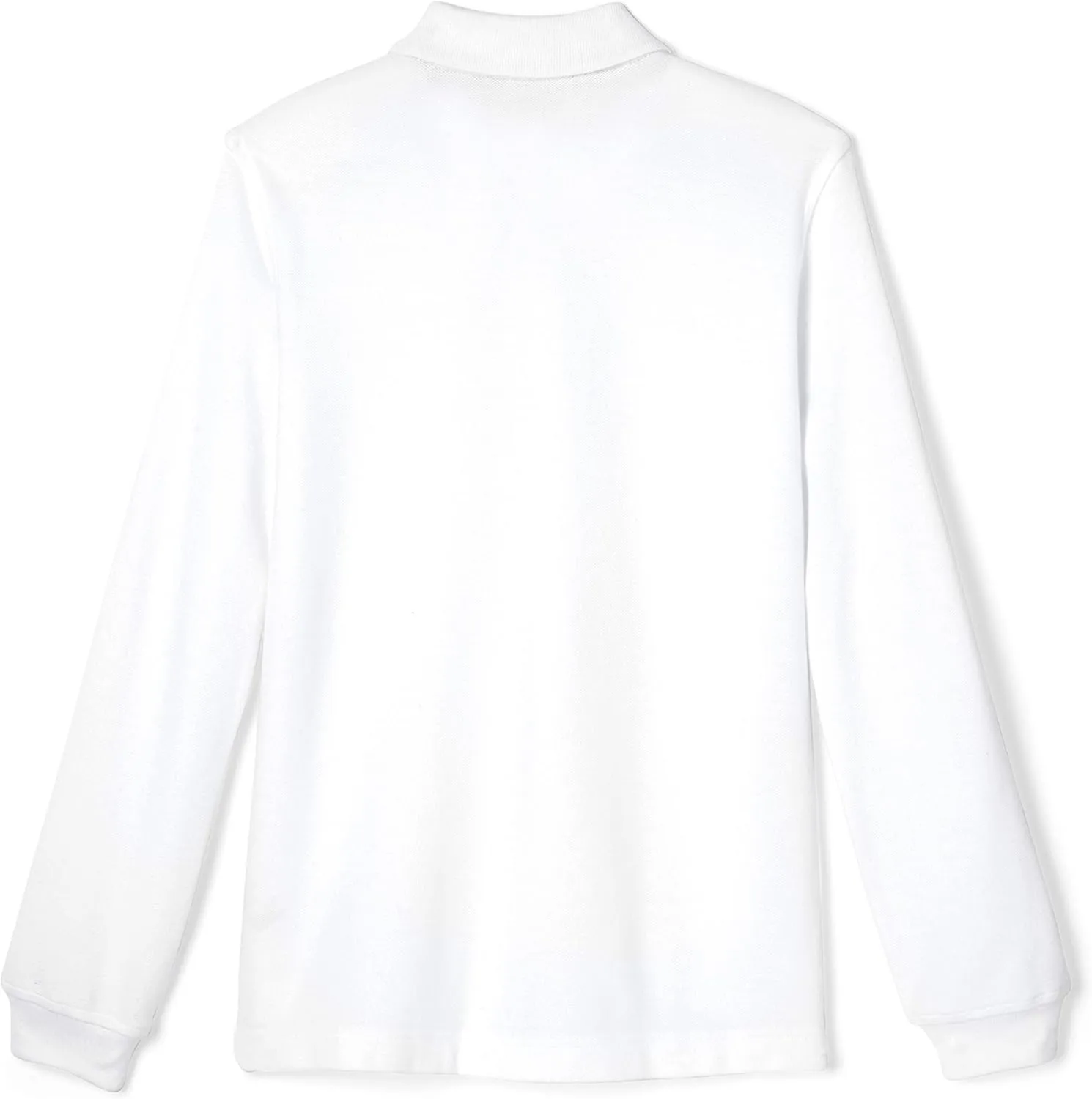 French Toast Pique Polo School Uniform Shirt with Long Sleeves for Boys and Girls