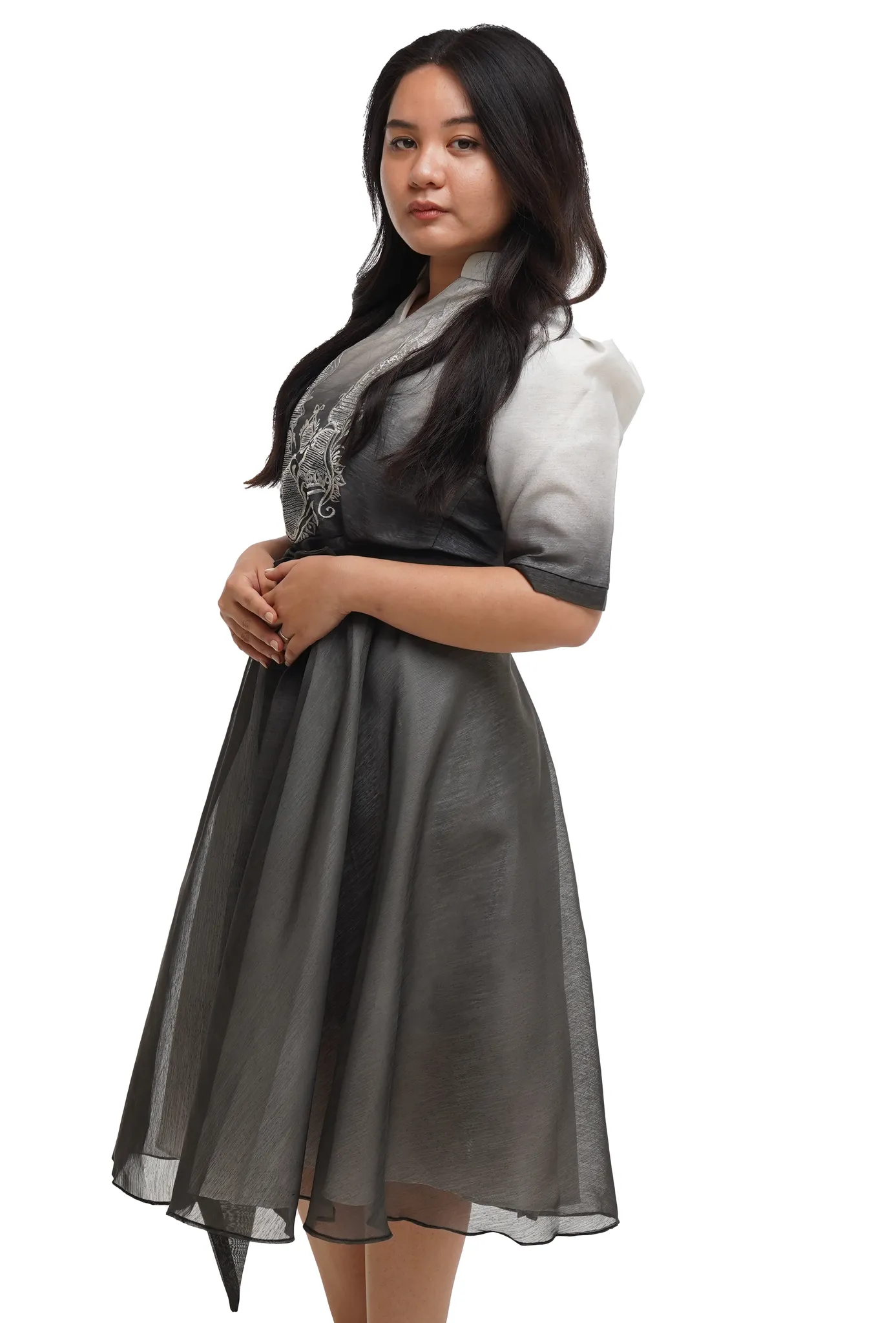 Group Set Black Elegant Philippine Barong Costume - G3