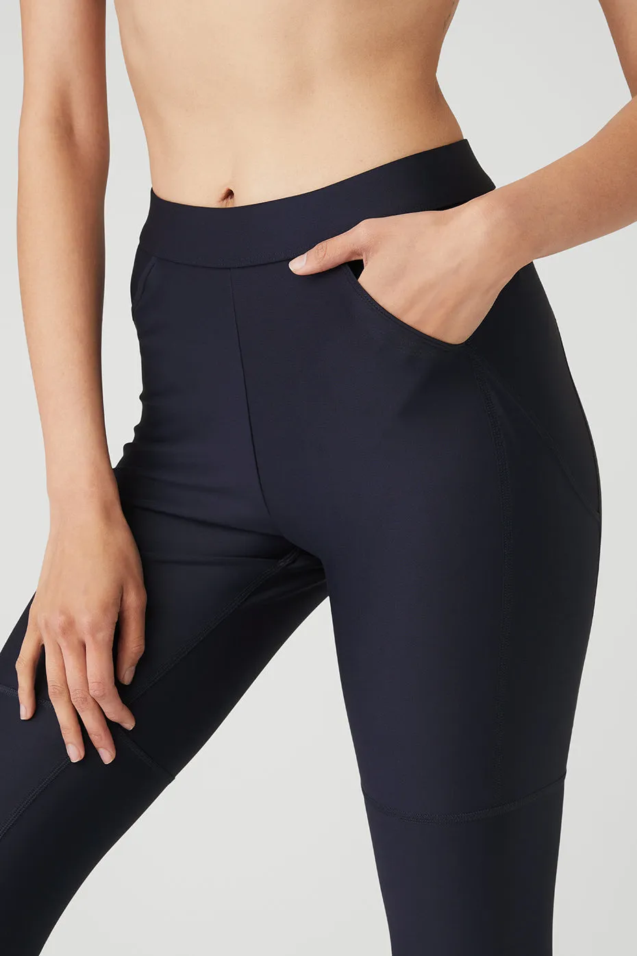High-Waist 4 Pocket Utility Legging - True Navy