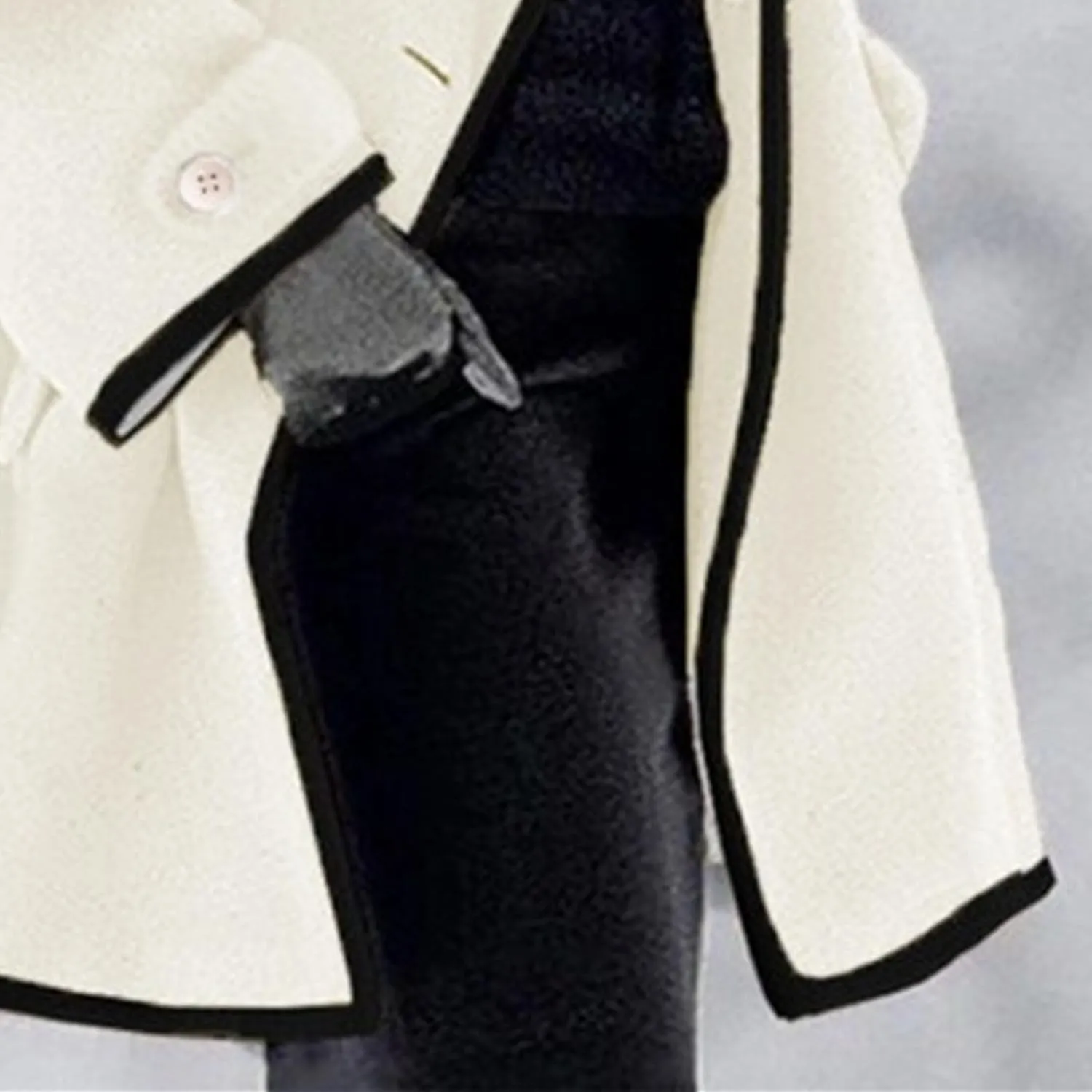 Maiyifu-GJ Womens Wool Blend Coat Single Breasted Trench Jackets with Hood Winter Casual Shawl Collar Overcoat Outerwear
