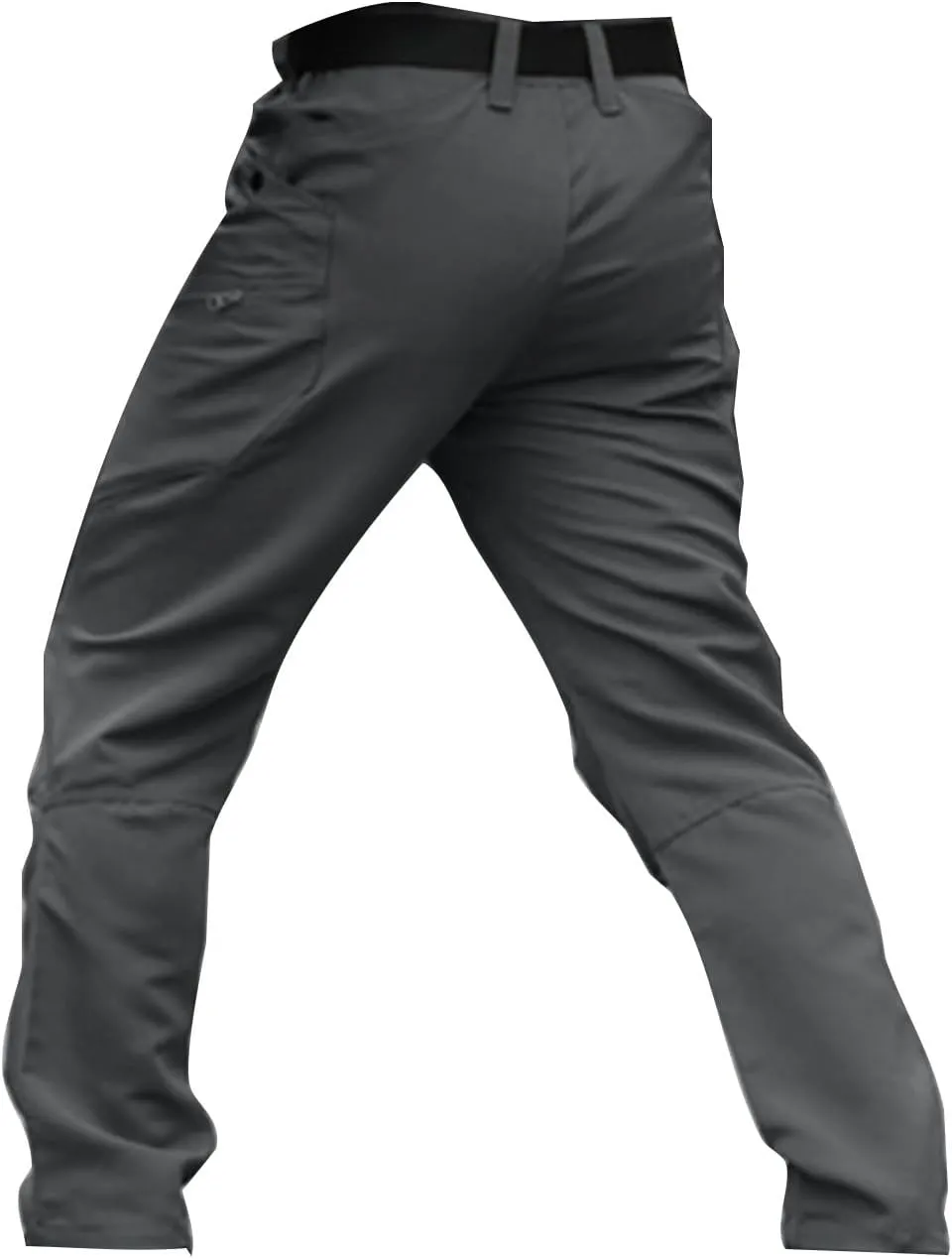Mens Cargo Pants Multi Pockets Tactical Pants Hiking Baggy Casual Trousers Straight Water Resistant Work Pants