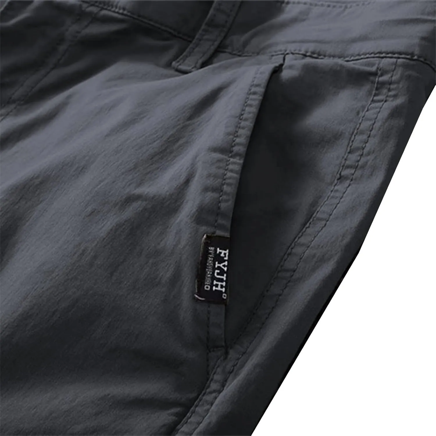 Men's Casual Cargo Pants Slim Fit Stretch Tactical Outdoor Joggers Lightweight Work Hiking Military Sweatpants with Pocket