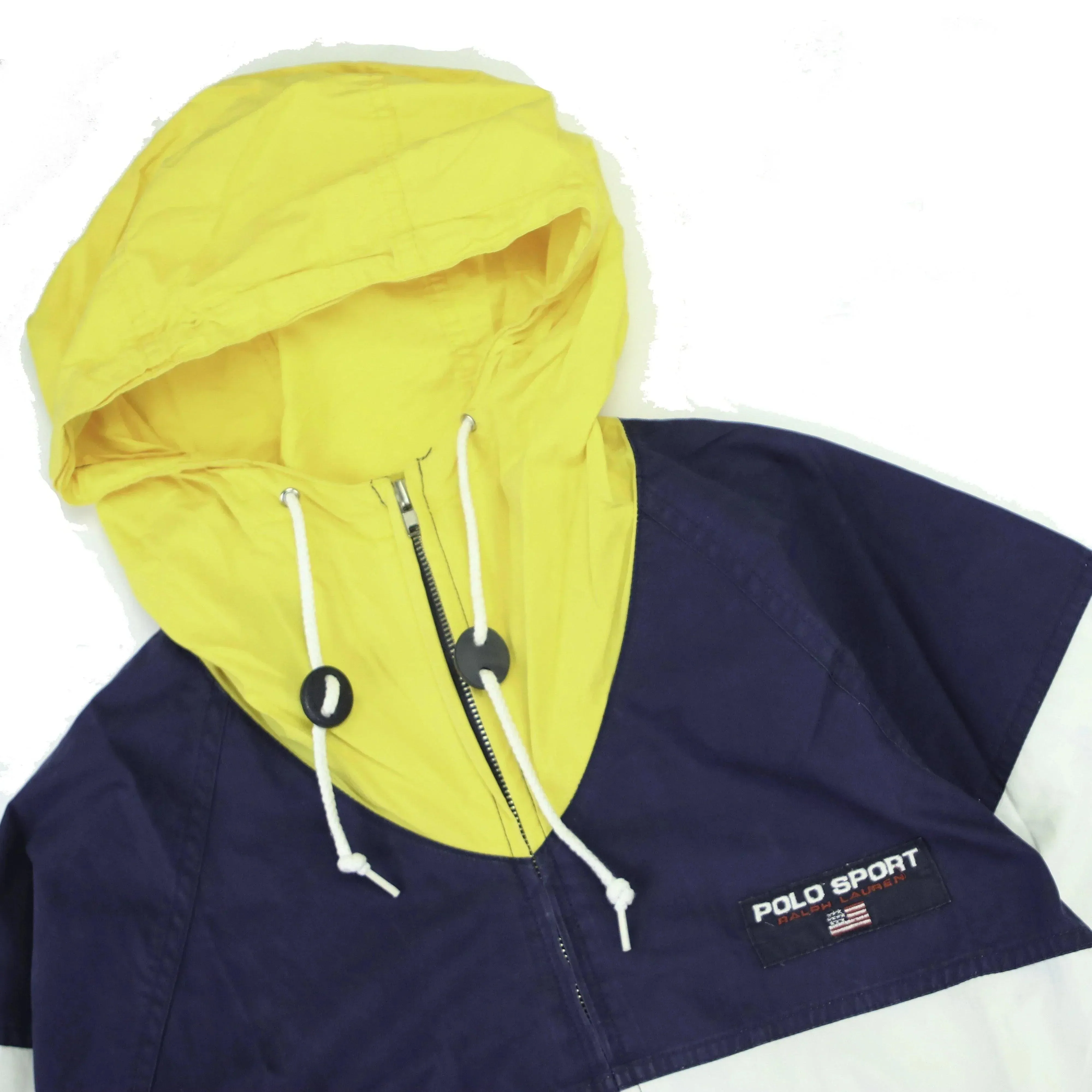 POLO RALPH LAUREN POLO SPORT HOODED WINDBREAKER  (M)