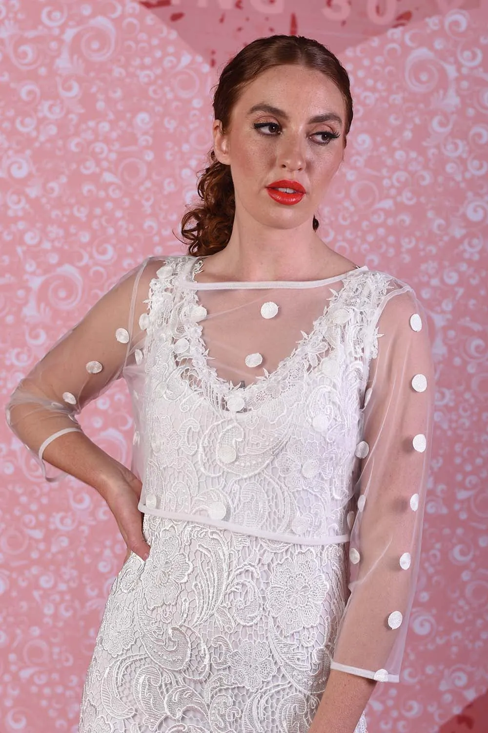 Primrose Wedding Top - Ivory