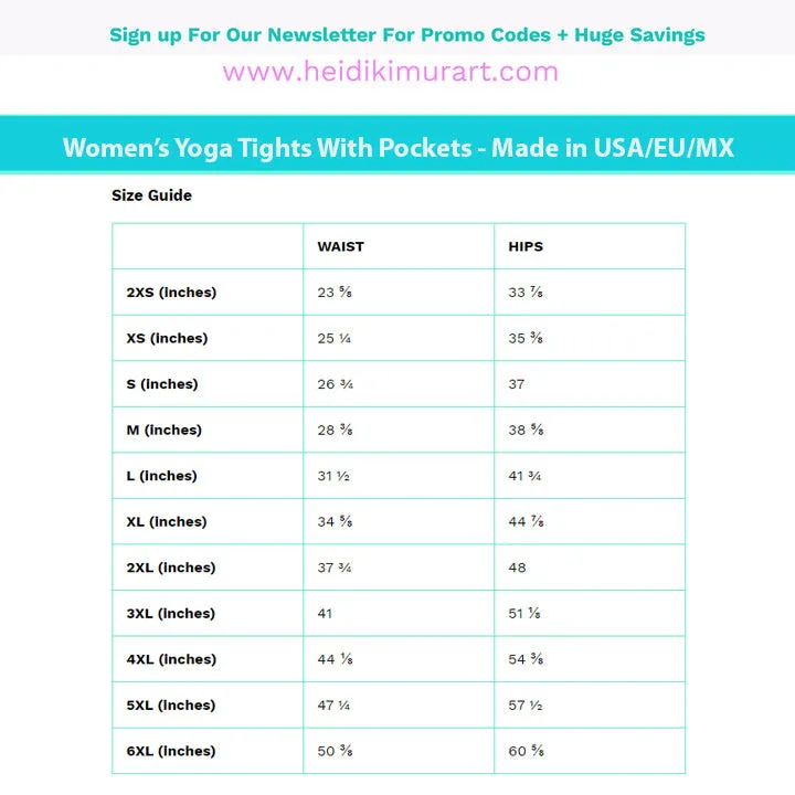 Red Women's Tights, Solid Color Best Yoga Pants With 2 Side Deep Long Pockets - Made in USA/EU/MX (US Size: 2XS-6XL)