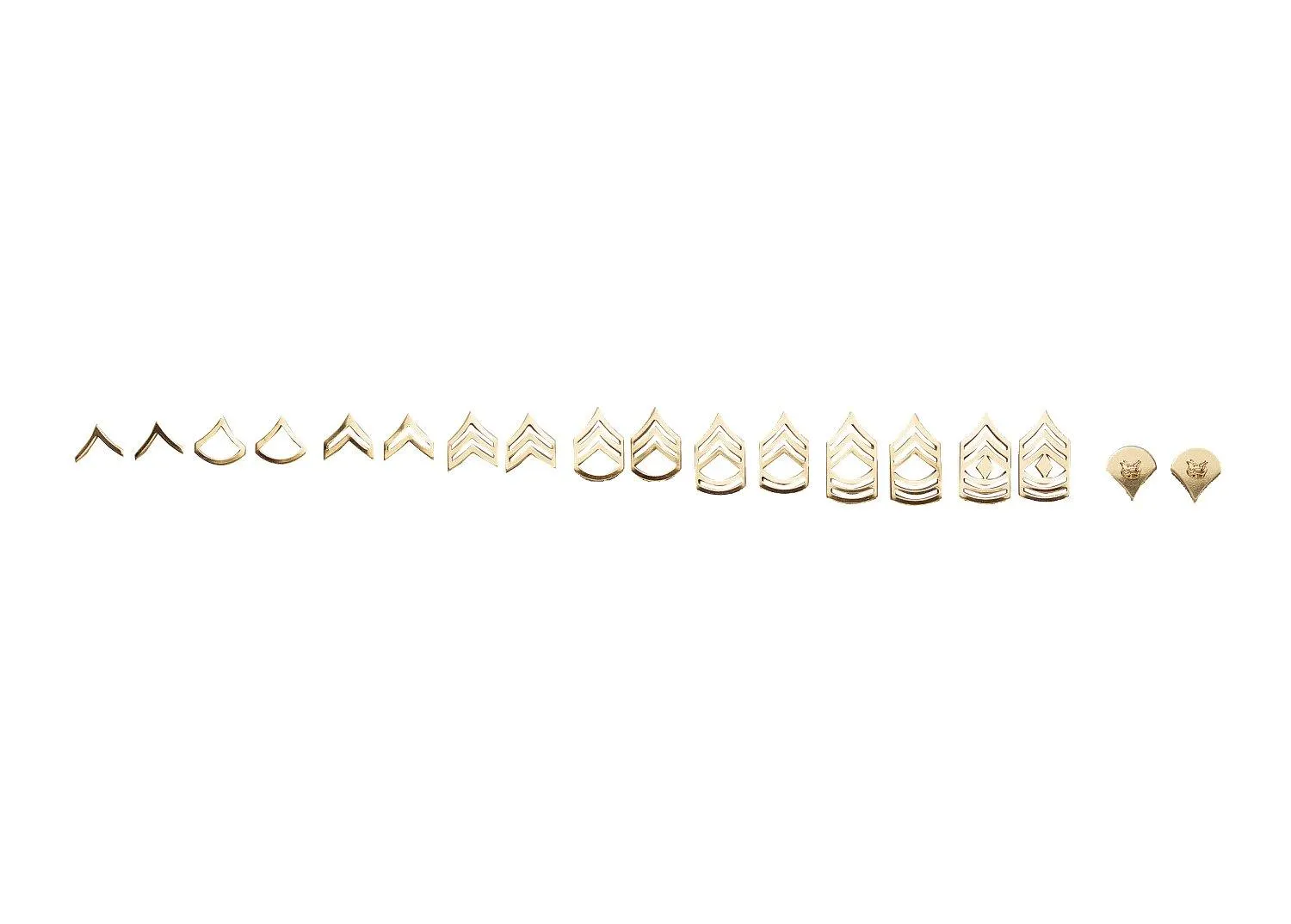 Rothco Spec-4 Polished Insignia