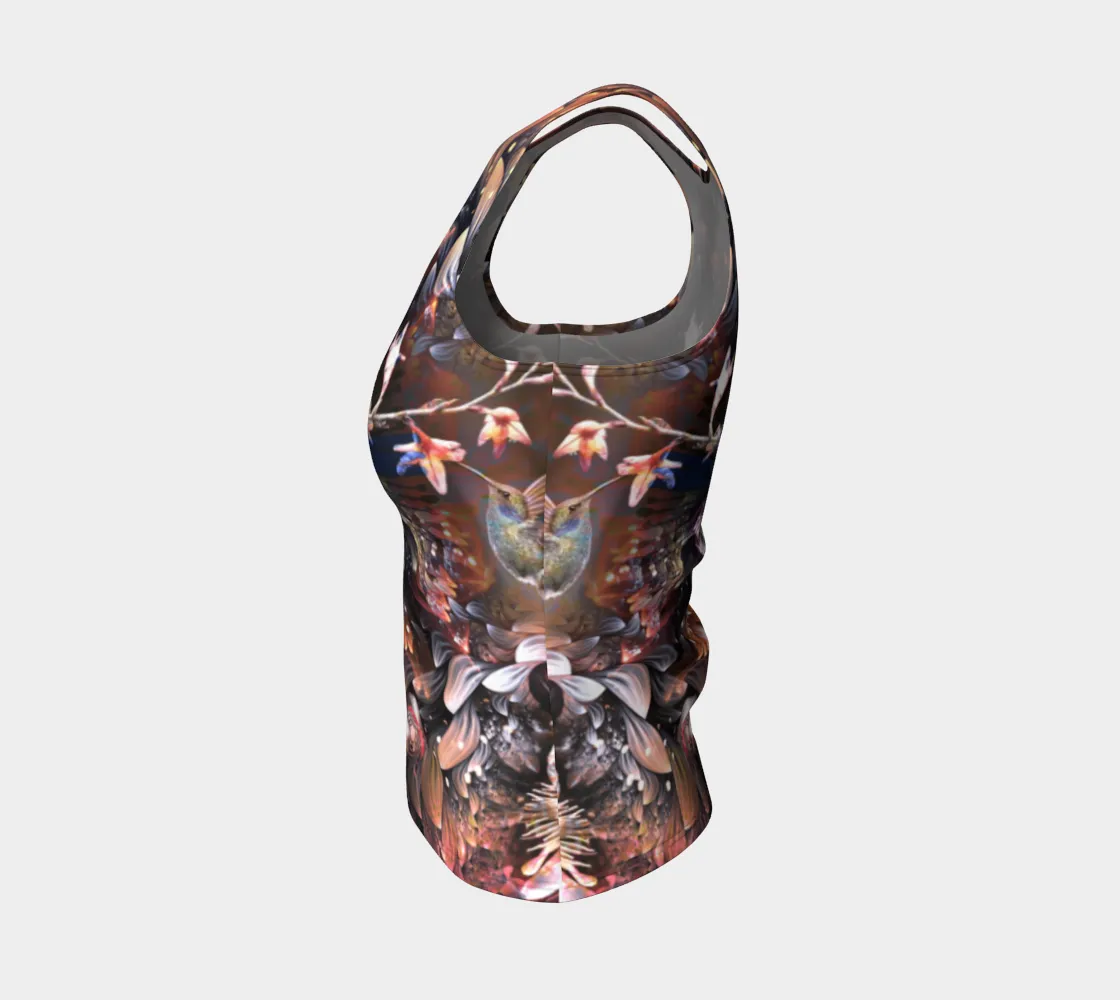 Sanctuary || Fitted tank top || by Cosmic Shiva