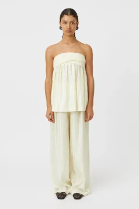 Siren Wide Leg Pant Cream