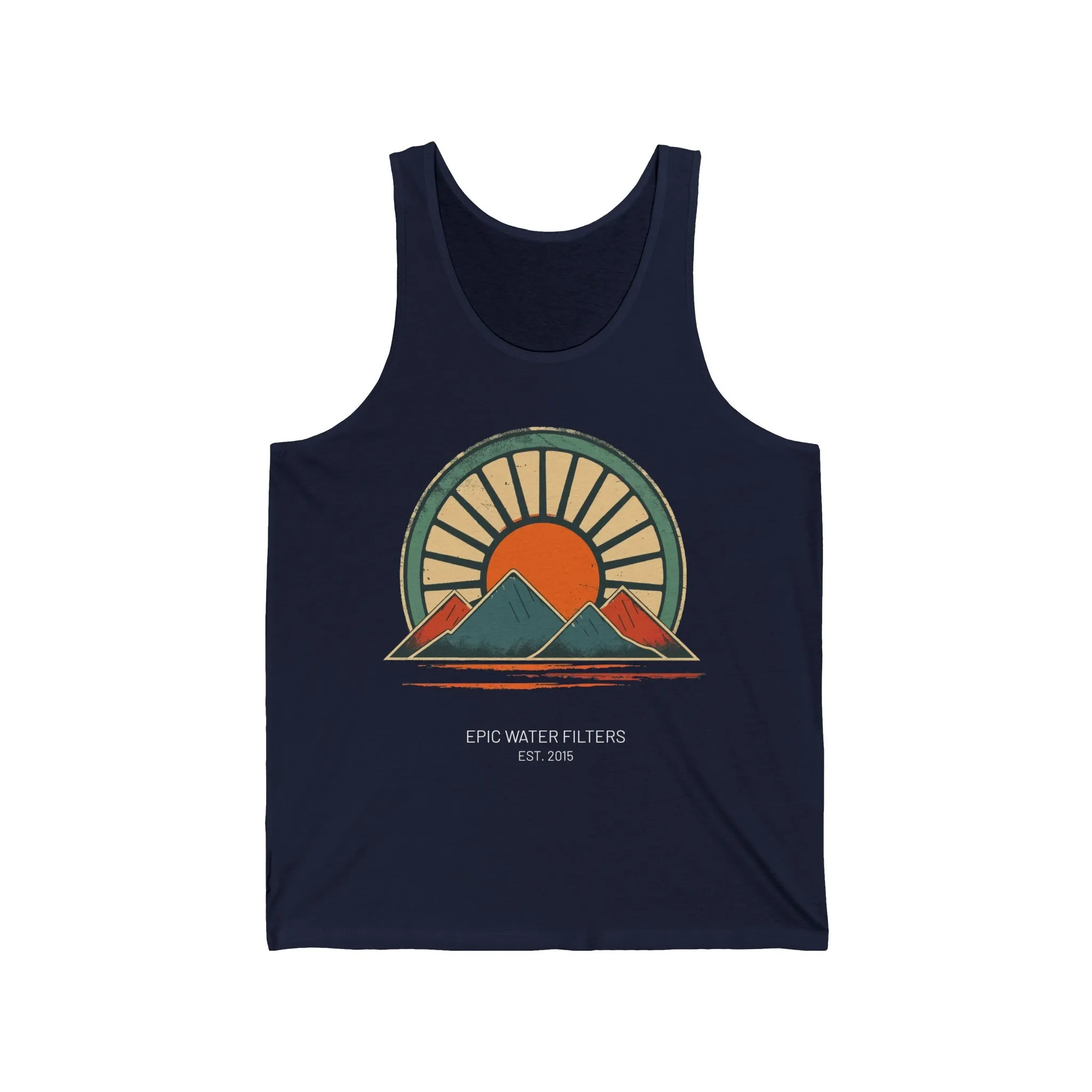 Womens EPIC SUNRISE SUMMIT CREST Bella Jersey Tank