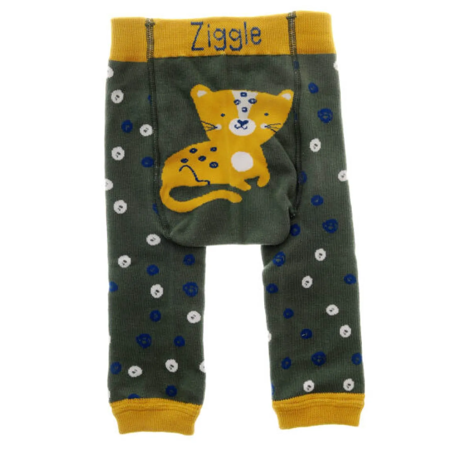 Ziggle Baby 0-6 Months Savanna Leopard Leggings & Socks Set